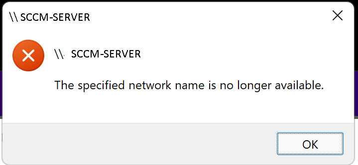 SCCM Server Not Available.png