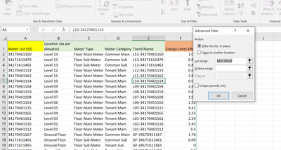 invade Inquiry Descriptive Advanced Filters in Excel - Microsoft Community Hub