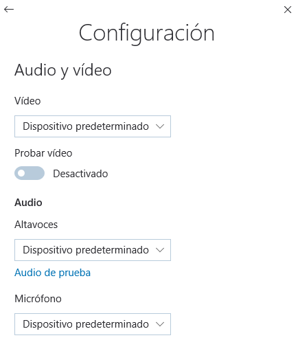 Skype: Mistranslation in Settings when testing audio - esES - Microsoft  Community Hub