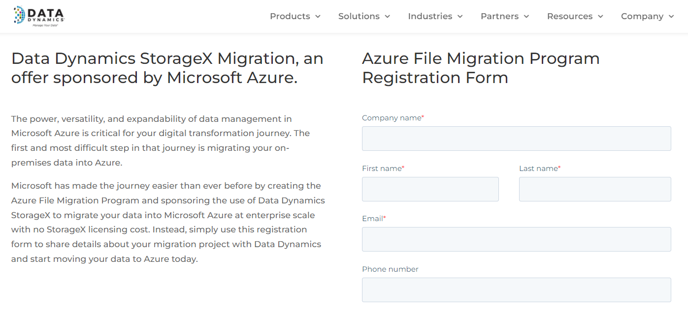 Migrate the critical file data you need to power your applications