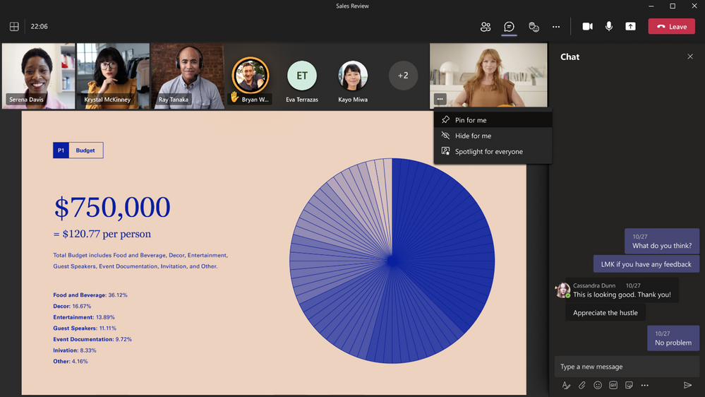 thumbnail image 1 of blog post titled What’s New in Microsoft Teams | February 2022 