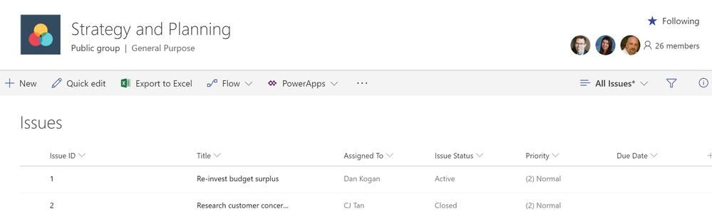 Modern issue tracking