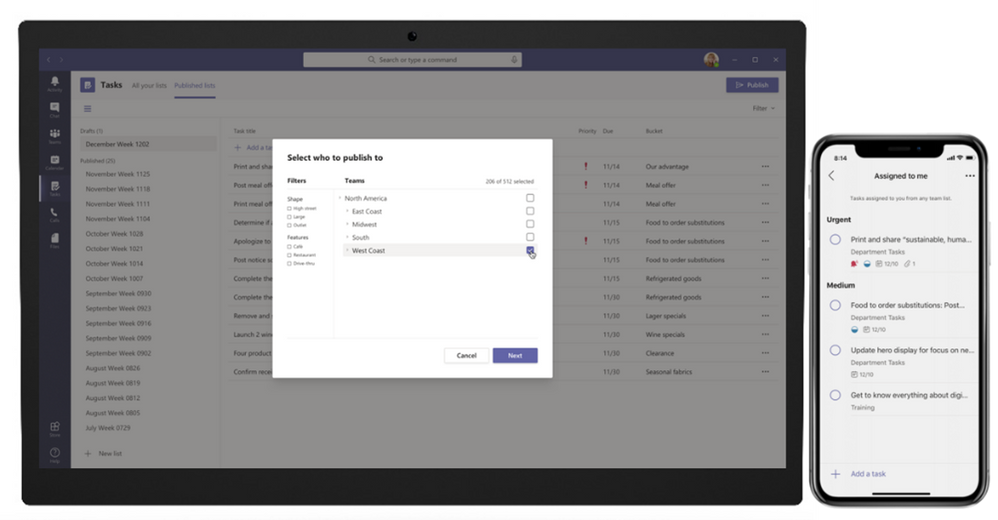 thumbnail image 12 of blog post titled What’s New in Microsoft Teams | March 2022 