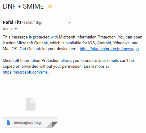 AIP + SMIME + external users = unreadable email? - Microsoft Community Hub