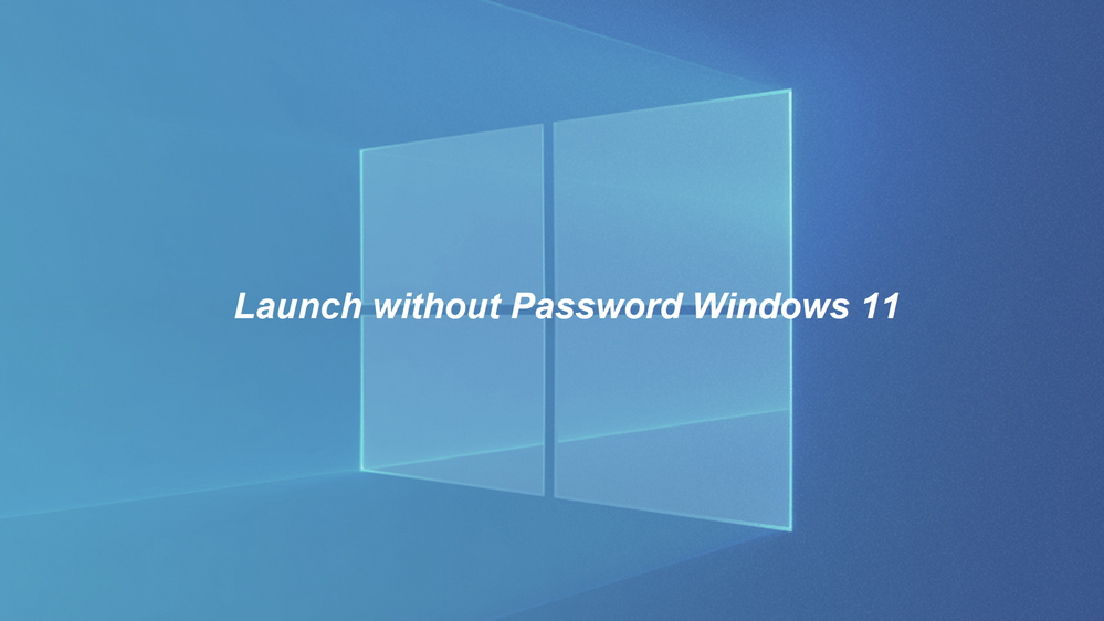 How to Launch Windows 11 without Password
