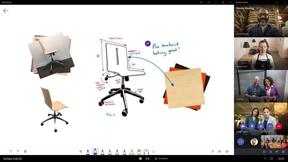 Get Teams for Surface Hub (Preview) and witness the value of Teams for meetings and calling