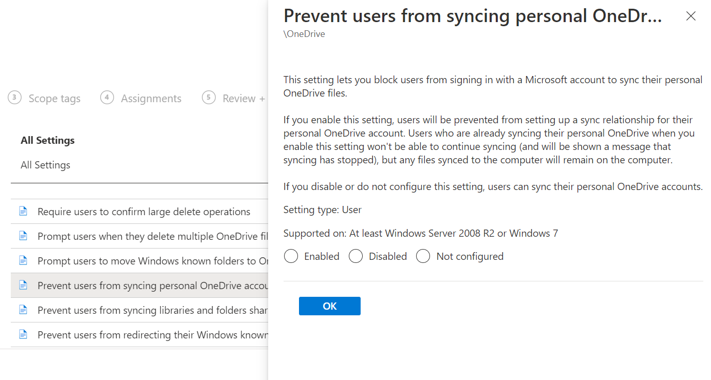 How to Prevent Users from Adding there Personal Microsoft OneDrive -  Microsoft Community Hub