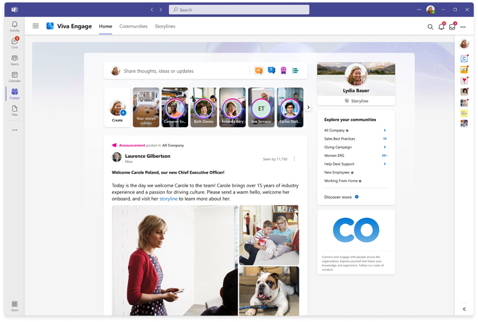 Announcing Microsoft Viva Engage - Microsoft Community Hub