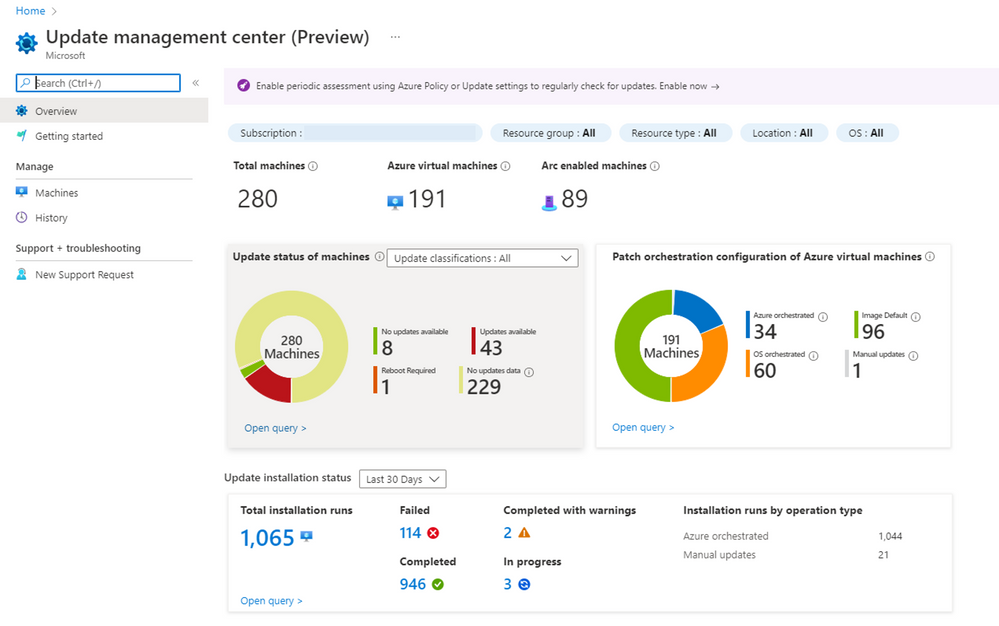 thumbnail image 2 of blog post titled
Announcing Public Preview of Update management center
