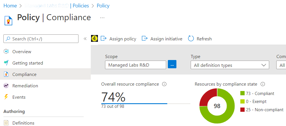 How to use the “Lab Services should restrict allowed virtual machine SKU sizes” Azure Policy?