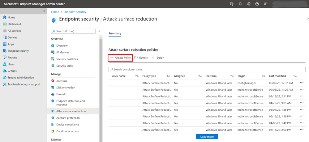 Push ASR rules with Security Settings Management on Microsoft Defender for Endpoint managed devices
