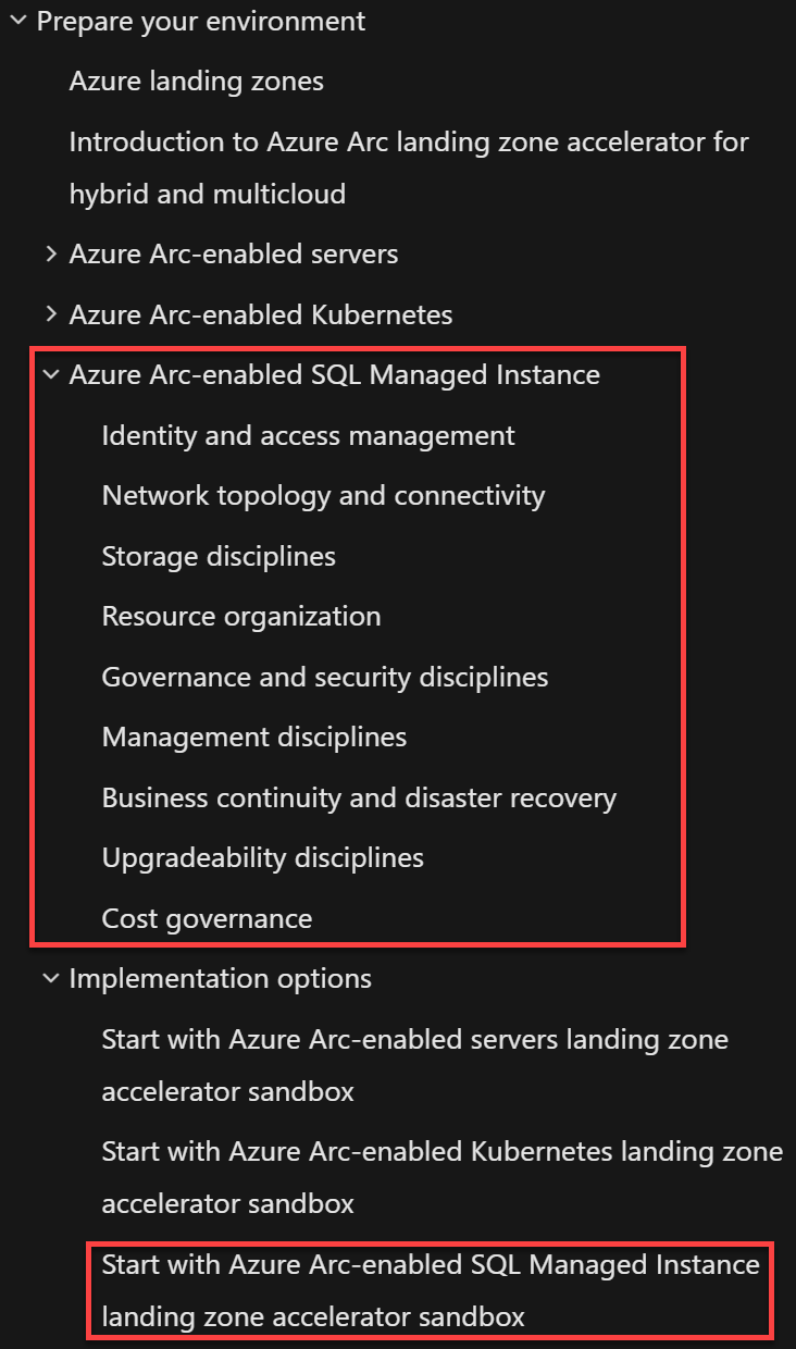 Announcing Landing Zone Accelerator for Azure Arc-enabled SQL Managed Instance