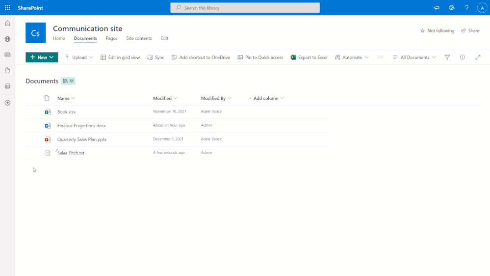 imagen en miniatura 20 de la publicación de blog titulada Novedades en seguridad y administración en SharePoint, OneDrive y Teams: Microsoft Ignite 2022

