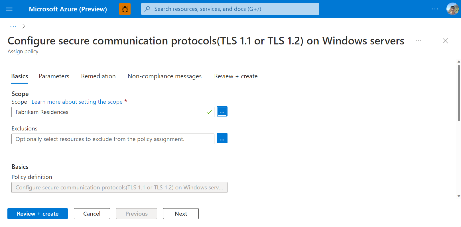 Consistently upgrade your server TLS protocol using Azure Arc and Automanage Machine Configuration