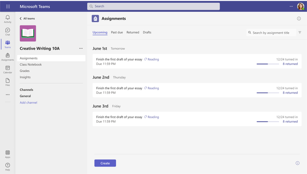 thumbnail image 1 of blog post titled What’s New in Microsoft Teams for Education | November 2022 