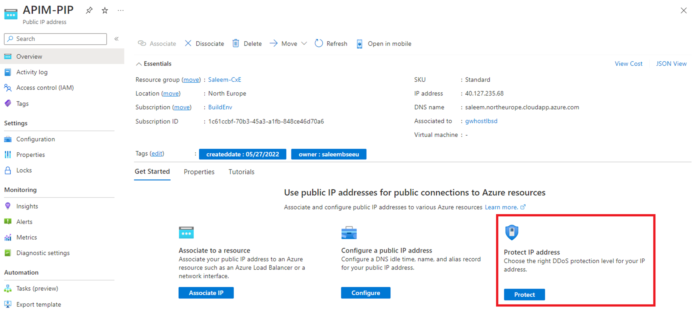 Azure DDoS IP Protection is Now Available in Public Preview