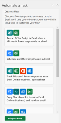 thumbnail image 5 of blog post titled Automate your tasks with the Automate tab—now in Excel for Windows and Mac 