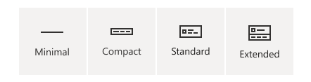 SharePoint site header layout options