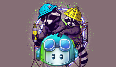 Raccoon Engineers updating GitHub Copilot