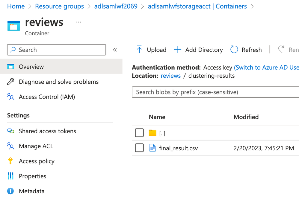 Using BAM from Azure Synapse Pipelines