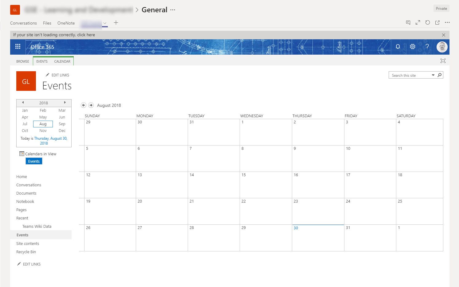Calendar in Teams? Microsoft Tech Community