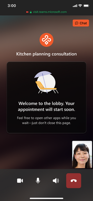 Custom virtual lobby for Virtual Appointments.png