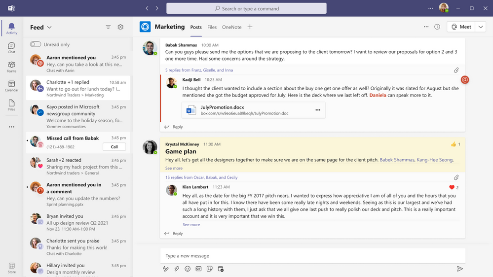thumbnail image 22 of blog post titled 
	
	
	 
	
	
	
				
		
			
				
						
							What’s New in Microsoft Teams | February 2023
							
						
					
			
		
	
			
	
	
	
	
	
