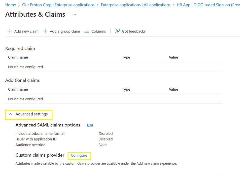 thumbnail image 7 of blog post titled Customize your authentication flows with custom claims providers! 