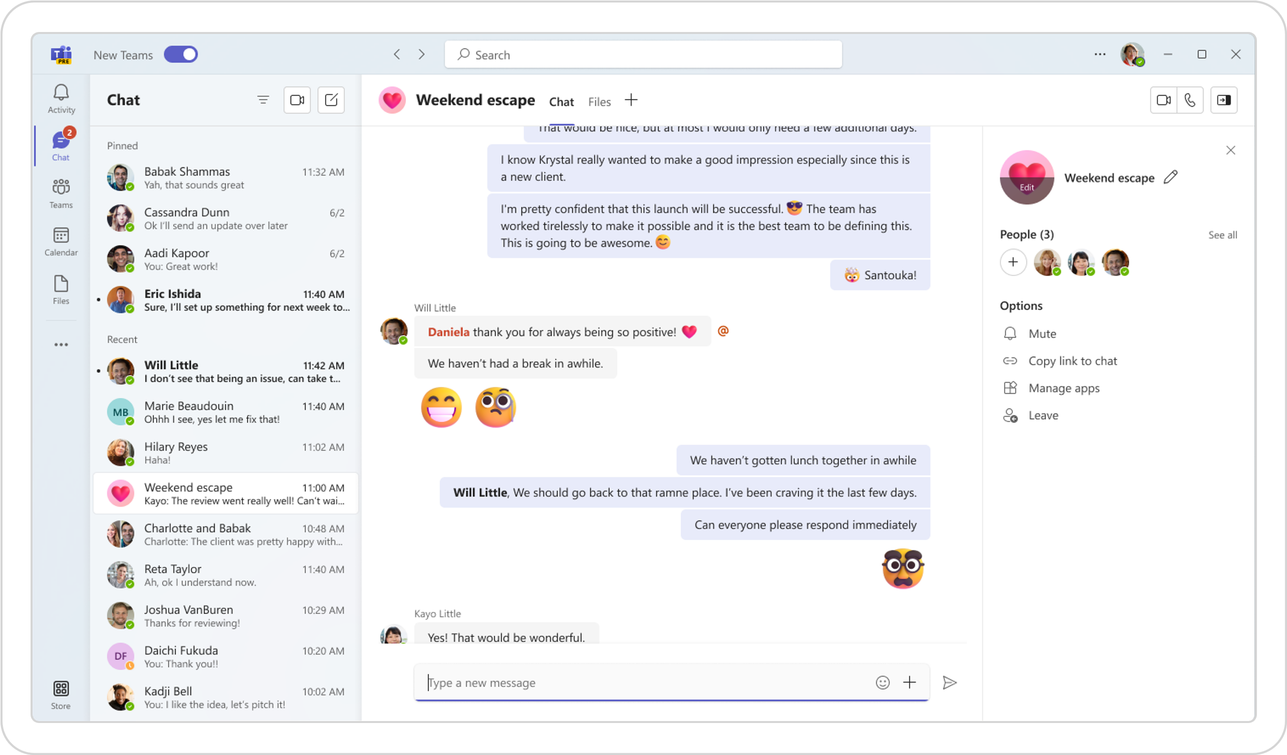 Introducing the new Microsoft Teams, now in preview Microsoft