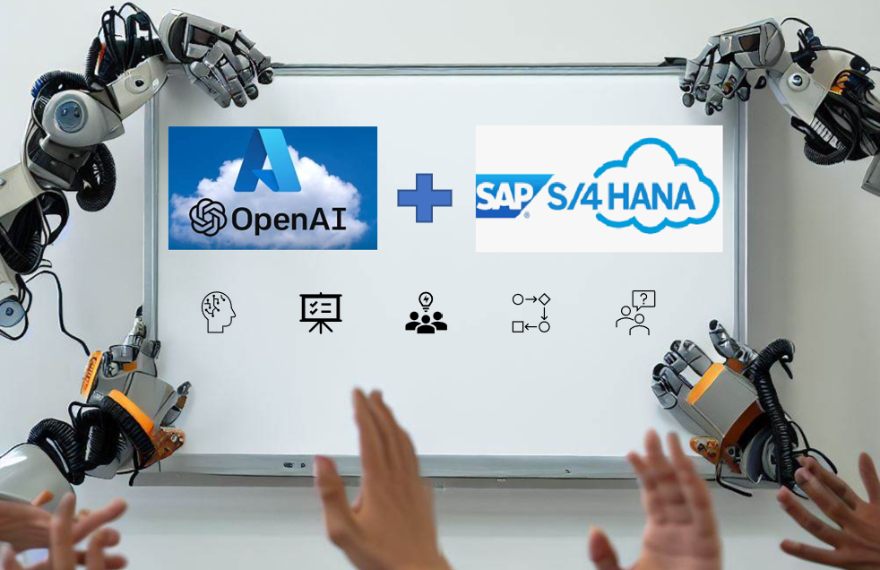 whiteboard session with AI + SAP