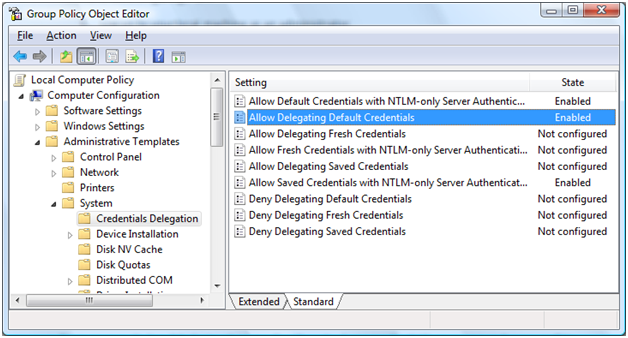 How to enable Single Sign-On for my Terminal Server connections - Microsoft  Tech Community