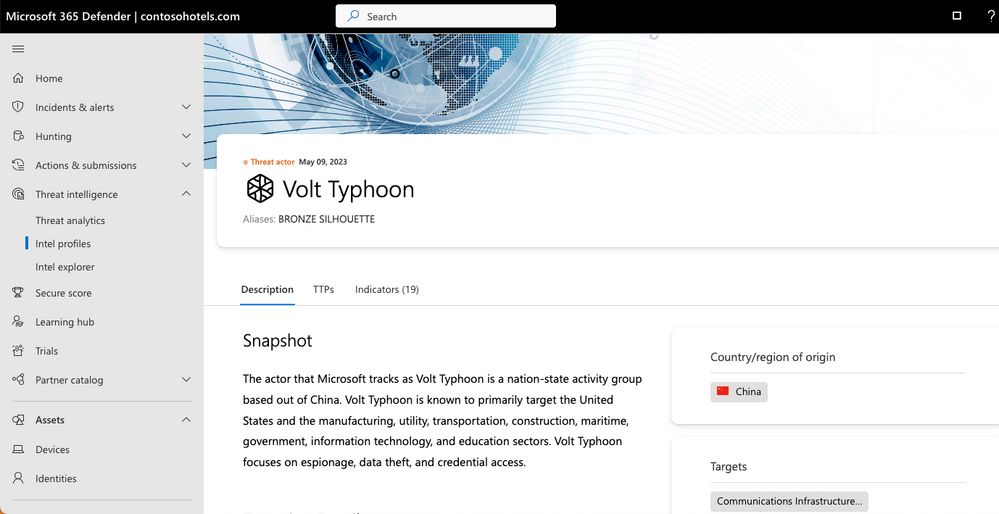New Intel Profiles Include Volt Typhoon, Mango Sandstorm, and Melon Typhoon