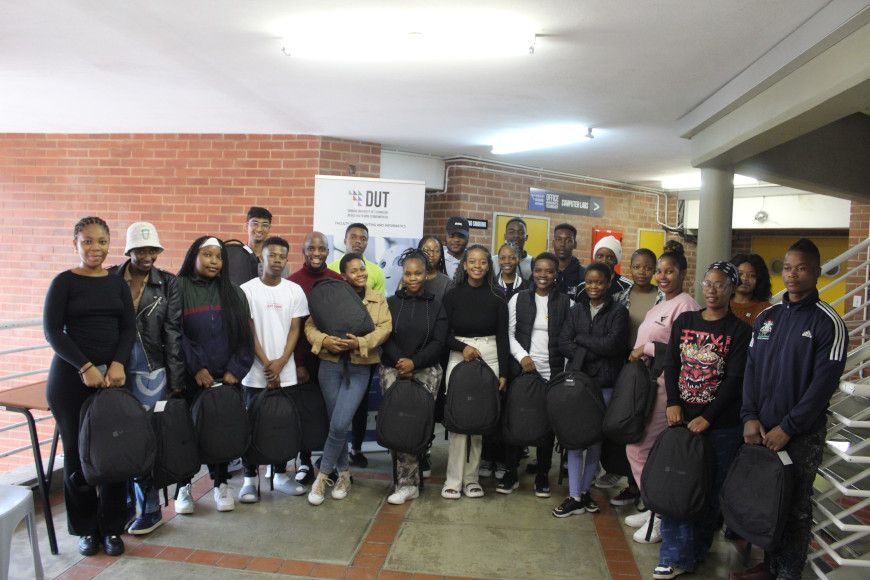 Durban University of Technology students as Power Platform Hackathon 2.0 participants
