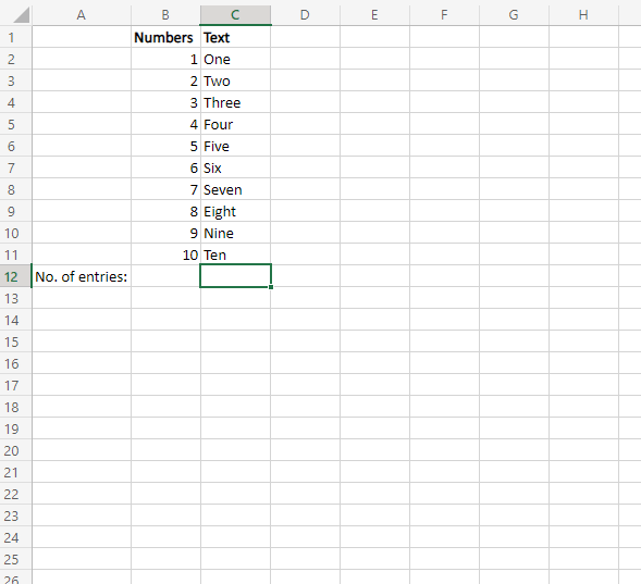 Finding the right counting function using Formula Suggestions