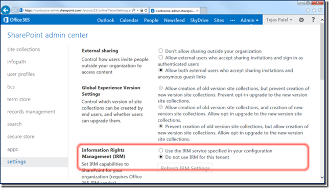 Office 365 Information Protection using Azure Rights Management - Microsoft  Community Hub