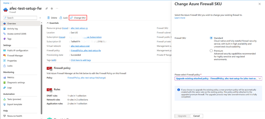 Announcing Azure Firewall Upgrade/Downgrade General Availability - Microsoft Community Hub