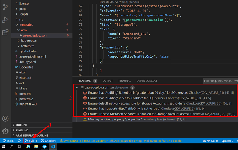 Figure 3 – Prisma Cloud Security Integrated into the IDE