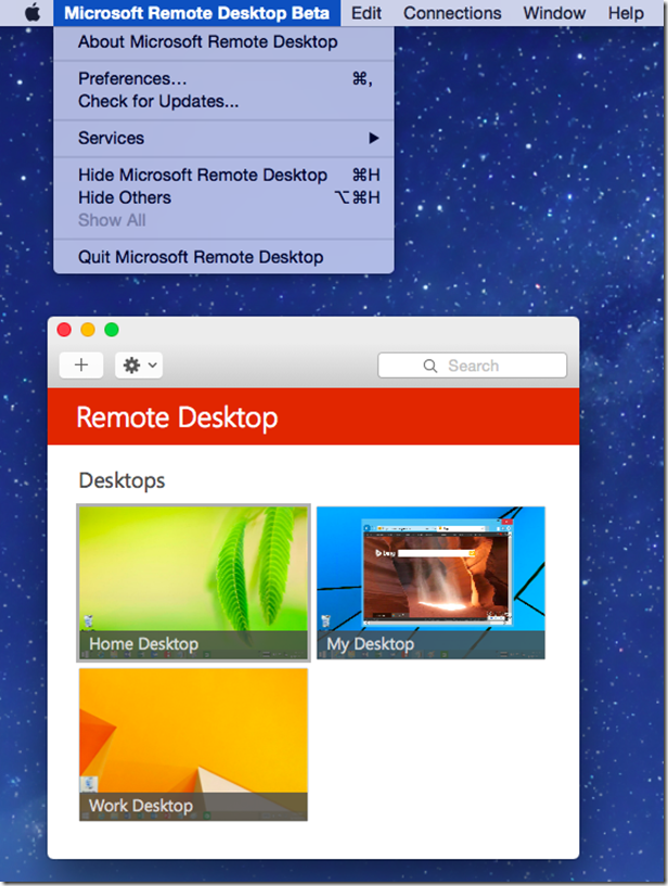 Remote desktop use local printer