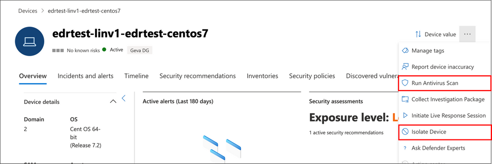 Now in Public Preview: Device isolation and AV scanning for Linux and macOS in Microsoft Defender for Endpoint