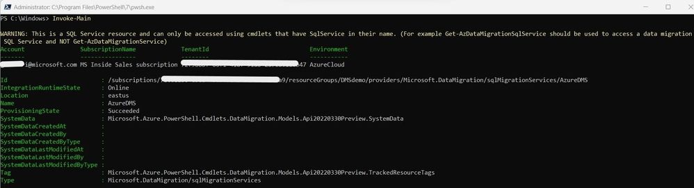 Create an instance of Database Migration Service