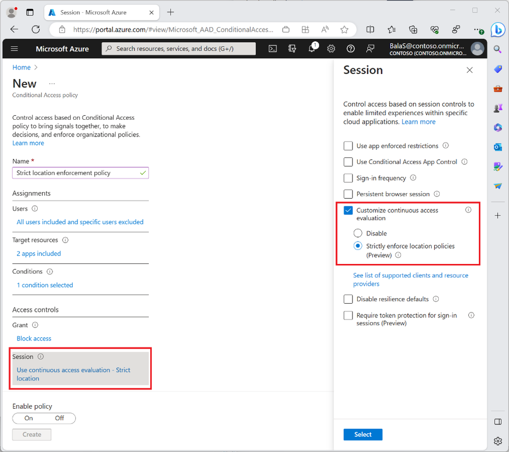 Public Preview: Strictly Enforce Location Policies with Continuous Access Evaluation - Microsoft Community Hub