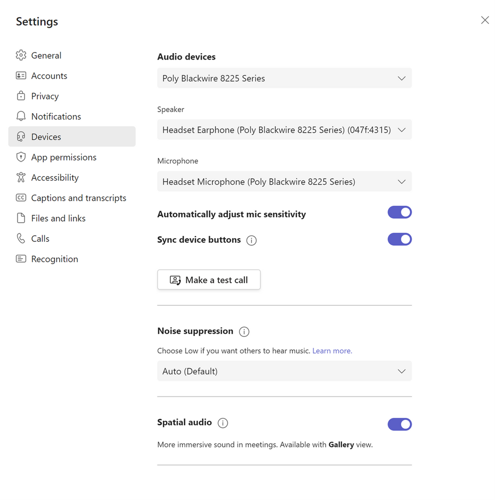 thumbnail image 1 of blog post titled 
	
	
	 
	
	
	
				
		
			
				
						
							Follow conversations with ease using Spatial Audio in Microsoft Teams
							
						
					
			
		
	
			
	
	
	
	
	
