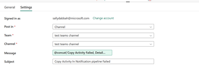 thumbnail image 7 of blog post titled 
	
	
	 
	
	
	
				
		
			
				
						
							Notifying Outlook and Teams channel/group from a Microsoft Fabric pipeline
							
						
					
			
		
	
			
	
	
	
	
	
