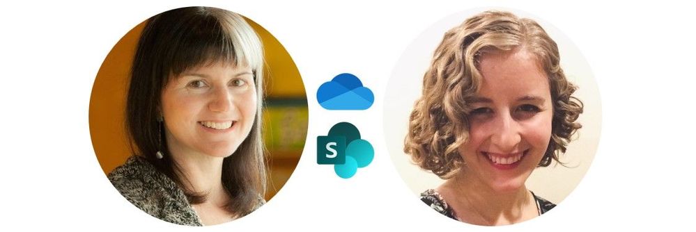 The Intrazone guests – left-to-right: Denise Trabona (Partner design director, OneDrive and SharePoint – Microsoft) and Sara Cummings (Product manager, SharePoint pages – Microsoft).