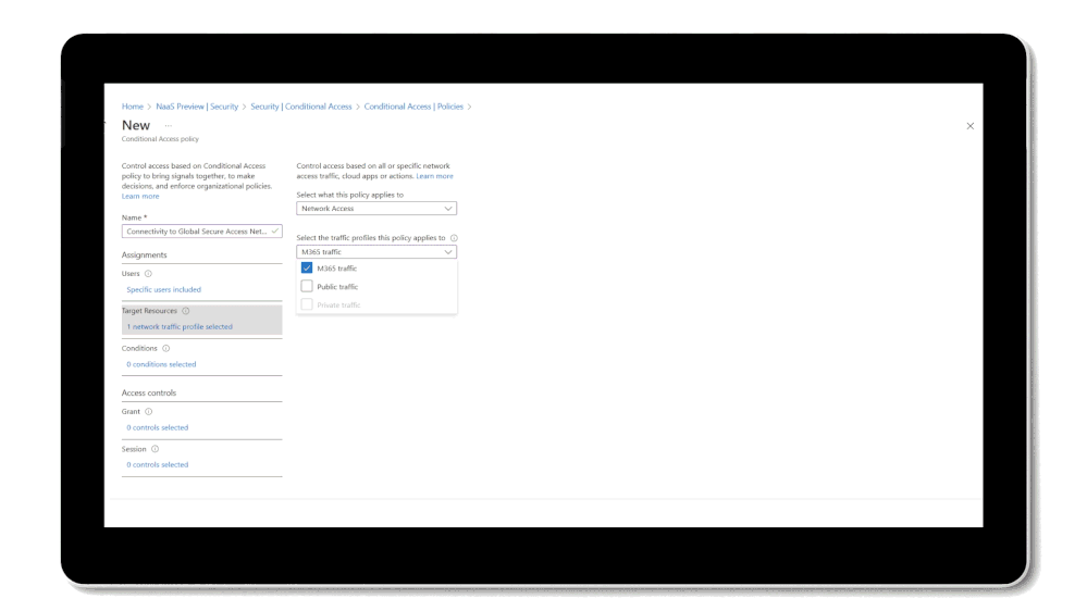 Figure 3: Universal Conditional Access