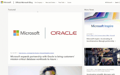 Official Microsoft Blog
