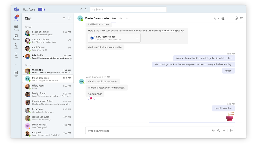 Microsoft Teams 2.0 to Become the Default Client Later This Year
