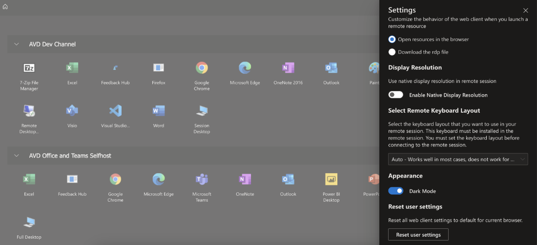 Announcing General Availability of the new Azure Virtual Desktop Web Client User Interface