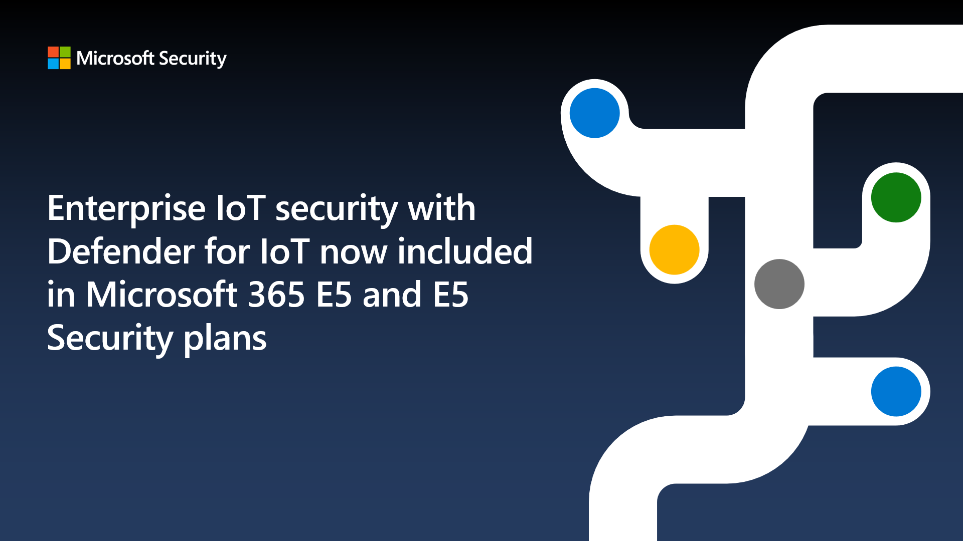 Enterprise IoT security with Defender for IoT now included in Microsoft 365 E5 and E5 Security plans