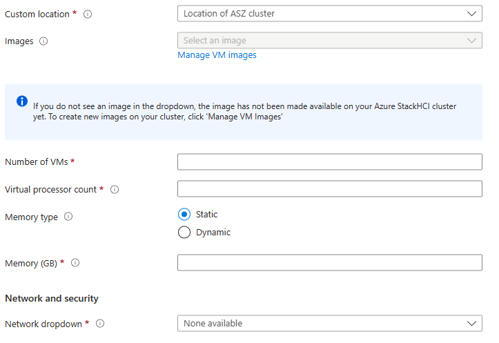 Configuration options for Azure Stack HCI virtual machines